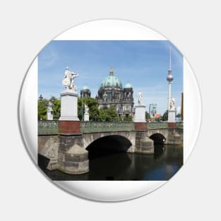 Schinkelbrücke,Berliner Dom and Spree, Berlin-Mitte, Berlin, Germany Pin