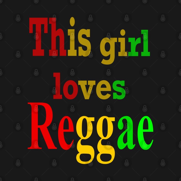 The top 10 best gift ideas for women and girls who are Reggae music fans. Reggae lover by Artonmytee