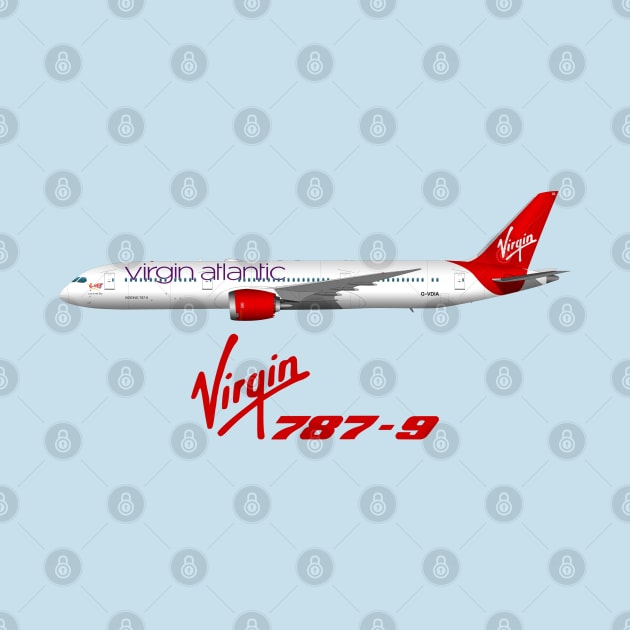 Virgin 787-9 by SteveHClark