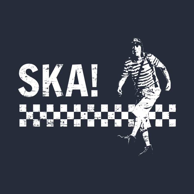 Ska - Chavo del ocho - white by verde