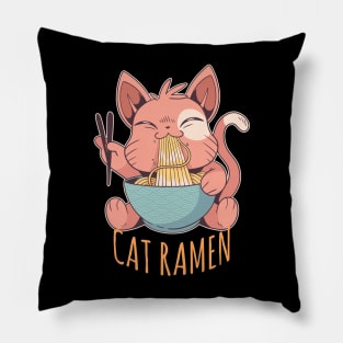 Cat Ramen Pillow