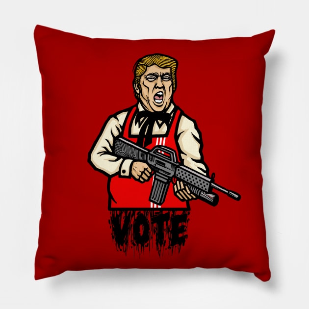 Colonel Trump Pillow by Treefall