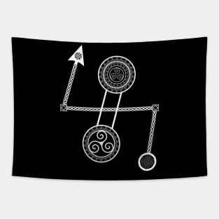 Pictish Double Disc Z-Rod Tapestry