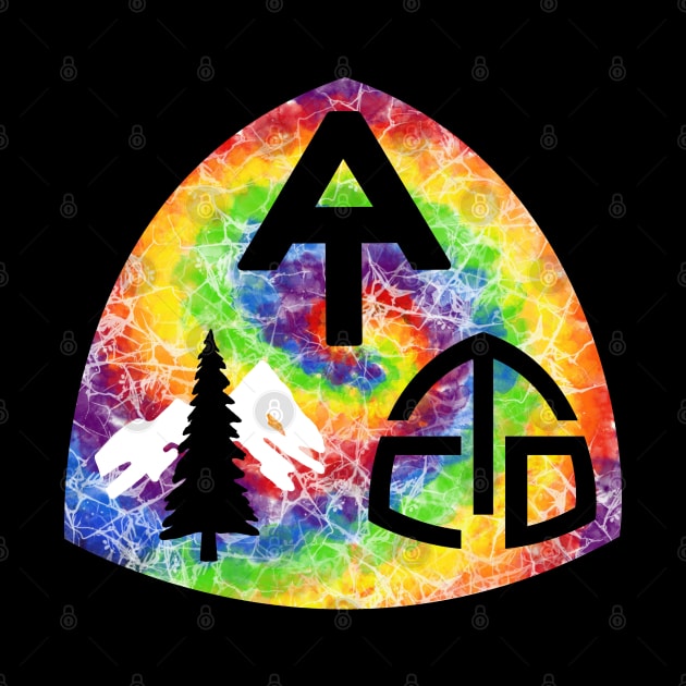 Triple Crown All 3 trail Symbols with Tie dye by Deedy Studio
