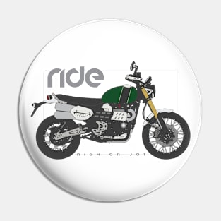 Ride 1200e green Pin