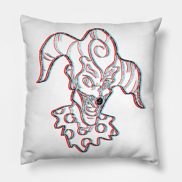 JACK IN 3D! (LIGHT SHIRT) Pillow by HHN UPDATES