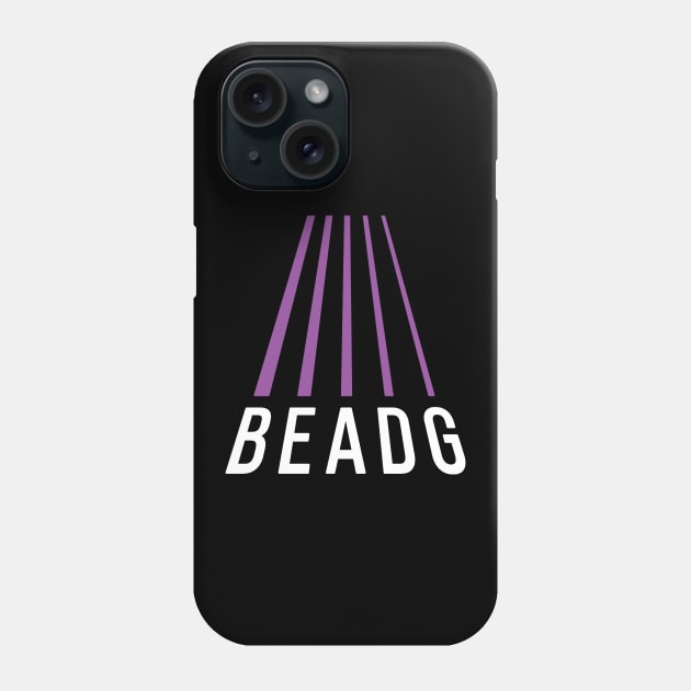 Bass Player Gift - BEADG 5 String Bass Guitar Perspective Phone Case by Elsie Bee Designs