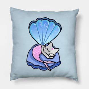 Mermaid Cat Pillow