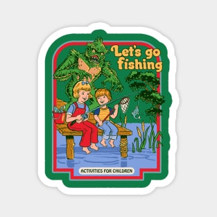 Let's Go Fishing Magnet