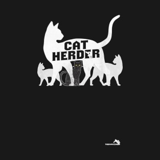 Cat Herder   Funny Cat Gift T-Shirt