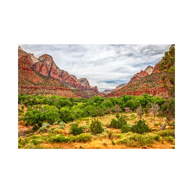 Watchman Trail View, Zion National Park by Gestalt Imagery