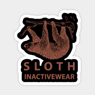 Funny Sloth Inactivewear Magnet