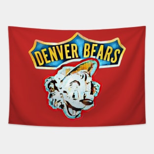 Denver Bears Baseball Tapestry