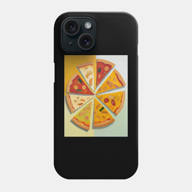 Pizza Harmony Phone Case by Artifique