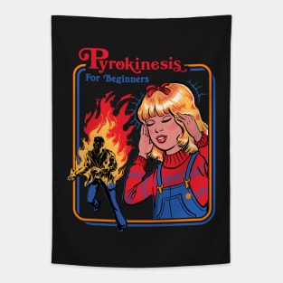 Pyrokinesis for Beginners Tapestry