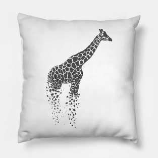 giraffe body illustration Pillow