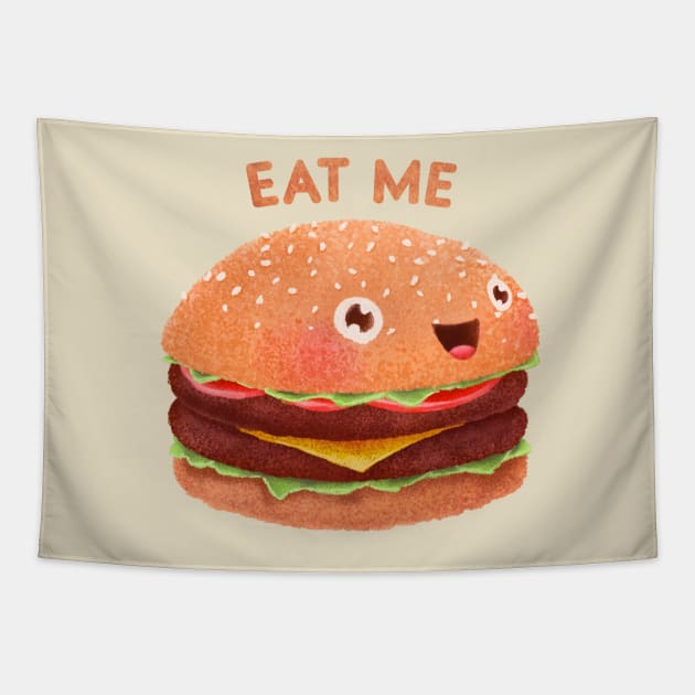 Burger Tapestry by Lime