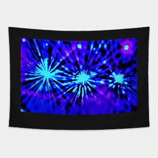 Blacklight Blue Light Tapestry