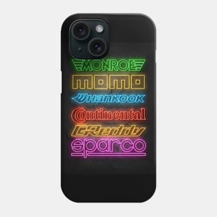 Neon Car Sponsors Phone Case