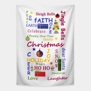 Christmas Message Tapestry