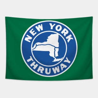 New York State Thruway Vintage 1960 Logo Tapestry