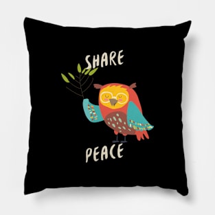 Share Peace Thanksgiving Gift Pillow