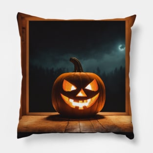 Spooky Halloween Shirt - Ghostly Fun Tee for All Ages Pillow