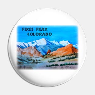 Pikes Peak Colorado Pin