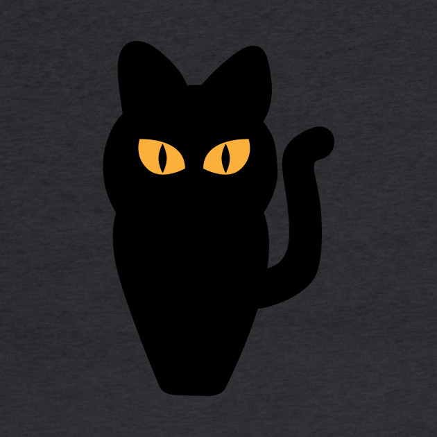Cat Statue Glowing Eyes In The Night Kitty Cats Crewneck