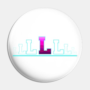 Letter L Pin