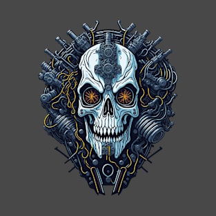 Cyborg Heads S02 D94 T-Shirt