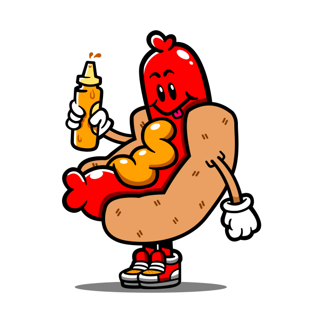 Hot Dog Kid by arigatodesigns