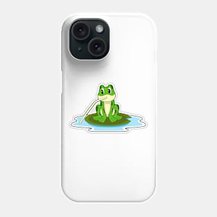 Frog Water Drinking straw Phone Case