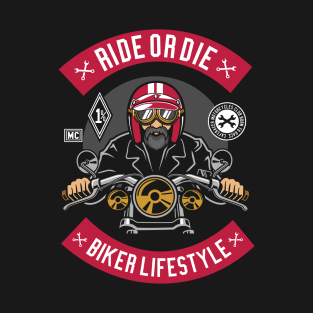 Biker, Vintage Retro Classic T-Shirt