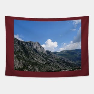 A rising cloud in the mountain in Kotor Tapestry