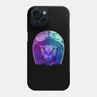 Biker Cat Phone Case