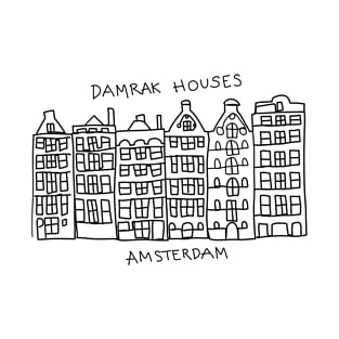 Damrak Houses - The Netherlands T-Shirt