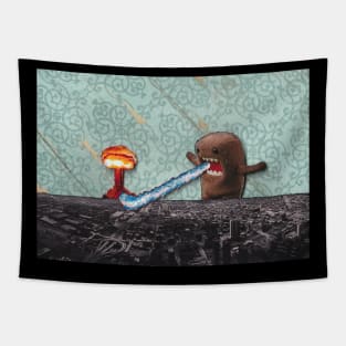 Domokun Takes New York Tapestry