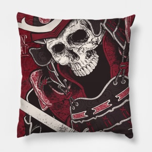 Victorian samurai tinta Pillow