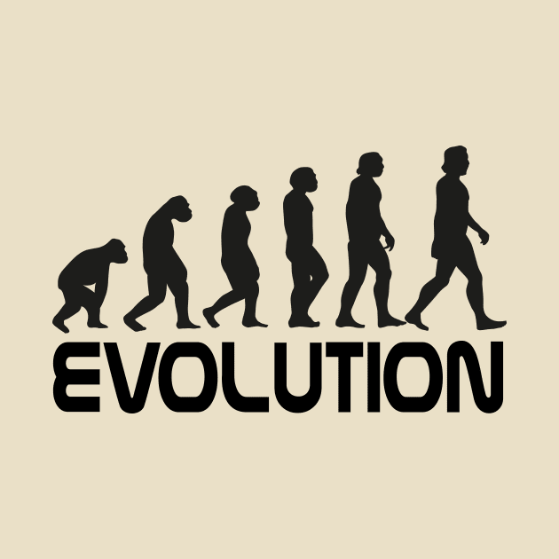 The Evolution Of Human by JFDesign123