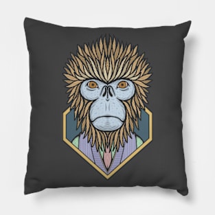 Golden Snub Nosed Monkey Pillow