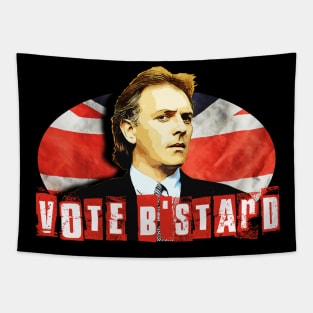 Vote B'Stard New Statesman Design Tapestry