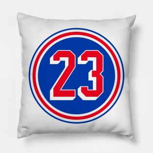 Adam Fox Number 23 Jersey New York Rangers Inspired Pillow