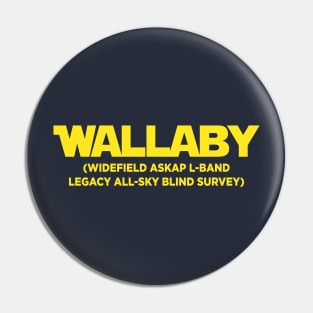 WALLABY Pin