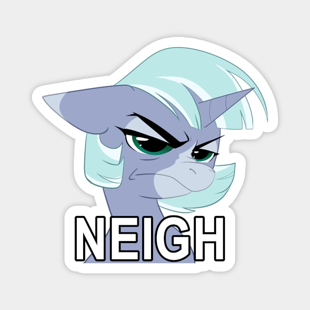 NEIGHHHH Magnet by Gekroent