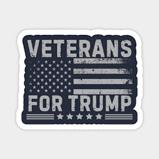 Veterans For Trump Magnet