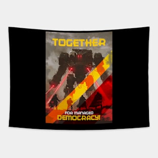 Together Helldivers 2 Tapestry