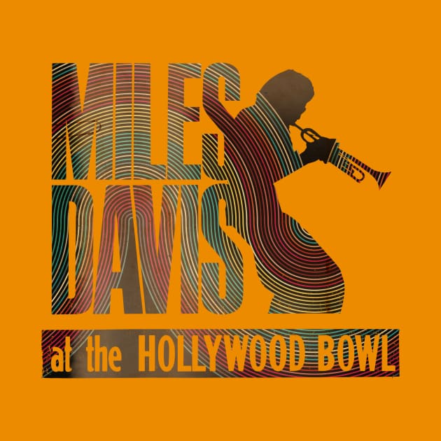 miles davis silhouette by HAPPY TRIP PRESS