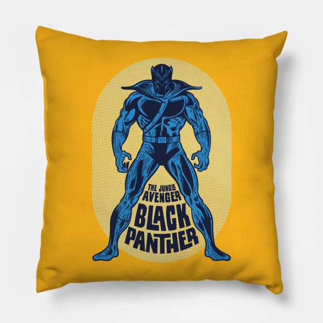 Jungle avenger Pillow by redwane