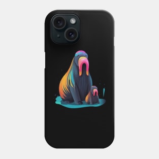 Walrus Fathers Day Phone Case